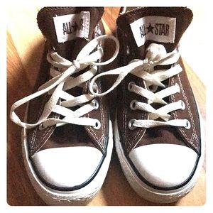 Converse All Star Brown Slightly Used